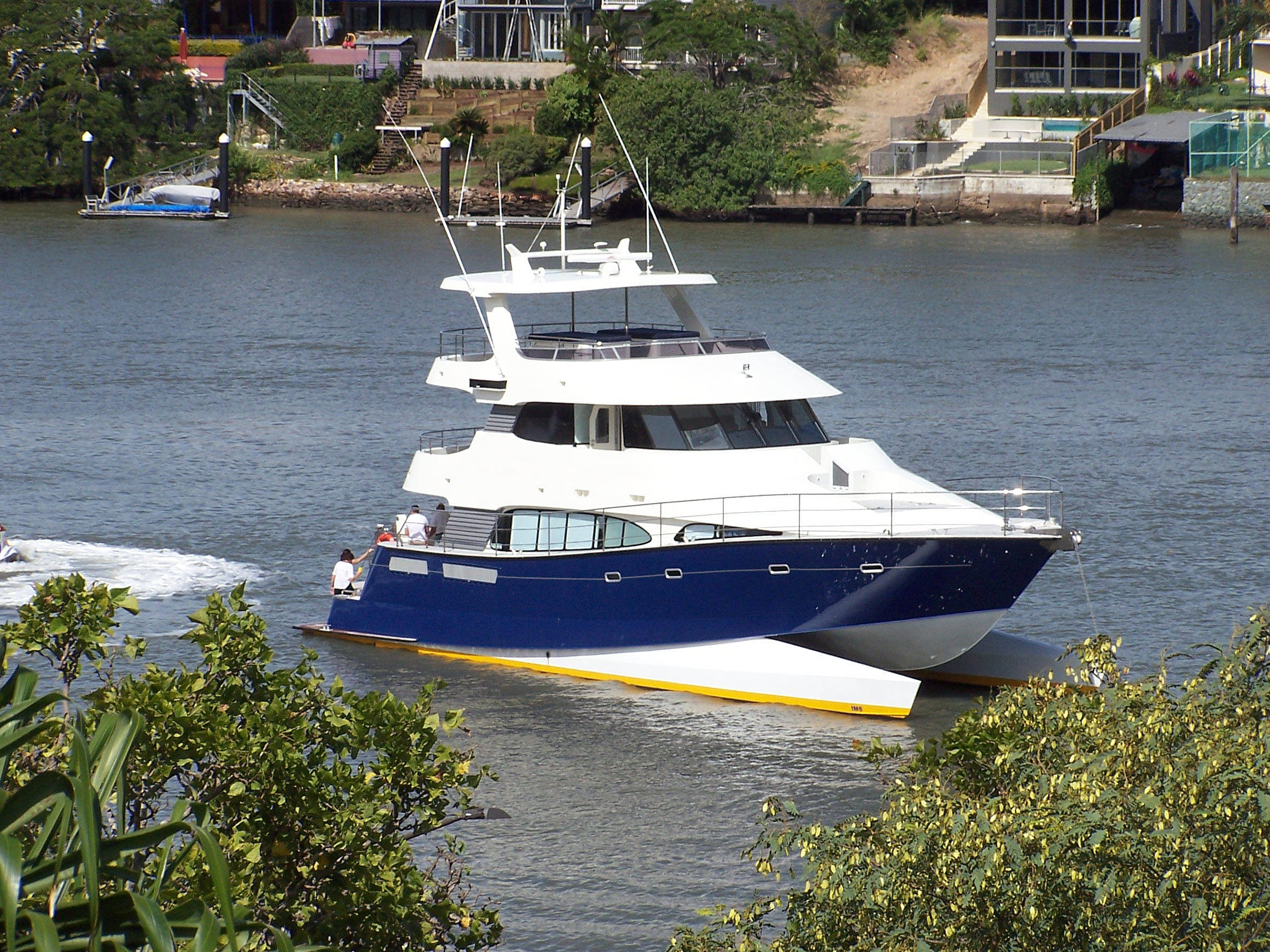 Anchored for Lunch