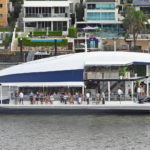 “Yot Club” ~ the big trimaran party boat on the River ~ 31 Jan 2021