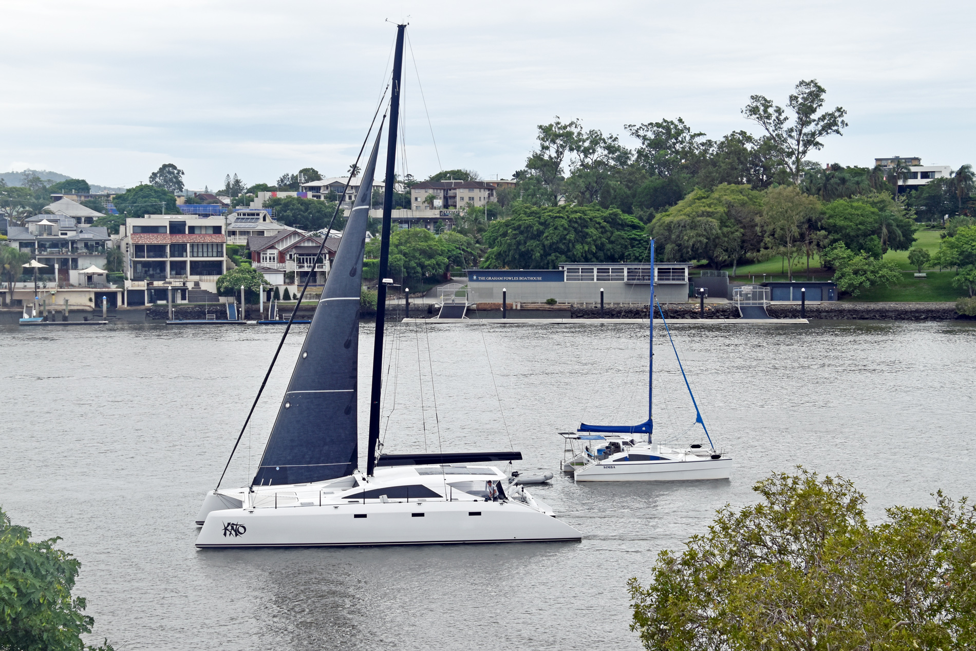 “Kato” slips inside a moored “Simba” ~ 8 Jan 2021