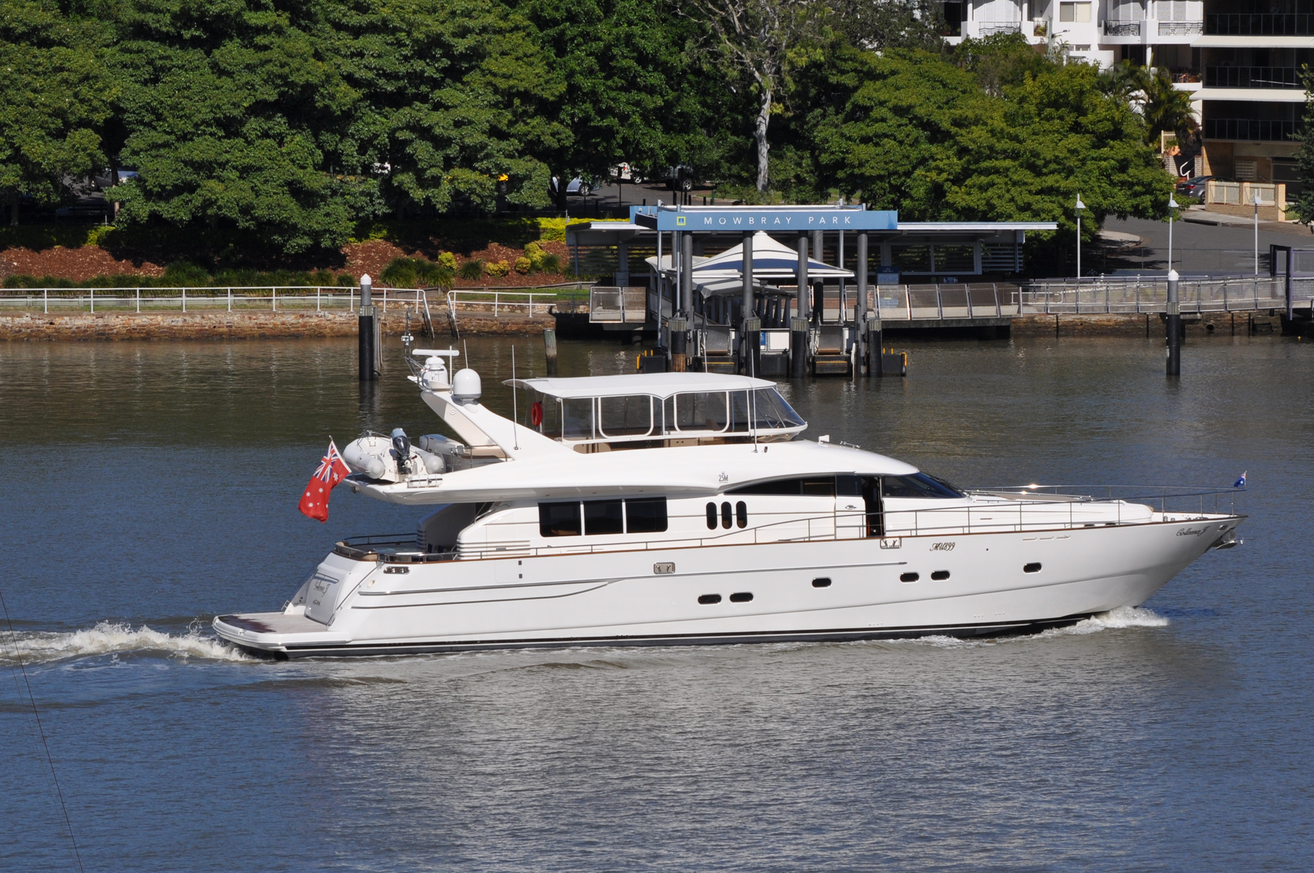 “Colleena J” ~ 26m built in Plymouth UK 2003 ~ Humbug visit 5 May 2012