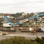 Waterway’s 200t Crane 12 March 2011