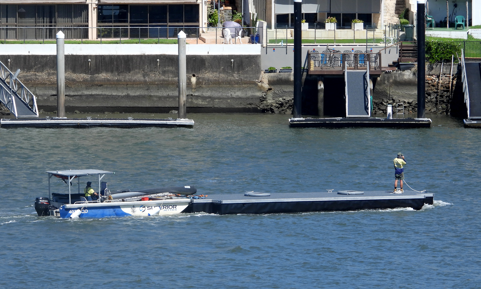 Superior Jetties ~ “Same Day Replacement Pontoon Service” ~ 23rd Feb 2021