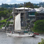 Tall Ship Adventures ~ “Derwent Hunter” graces the Humbug ~ 27th Feb 2021