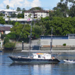 “Sylfia” of Expedition Drenched heading for diving ~ 4 May 2010