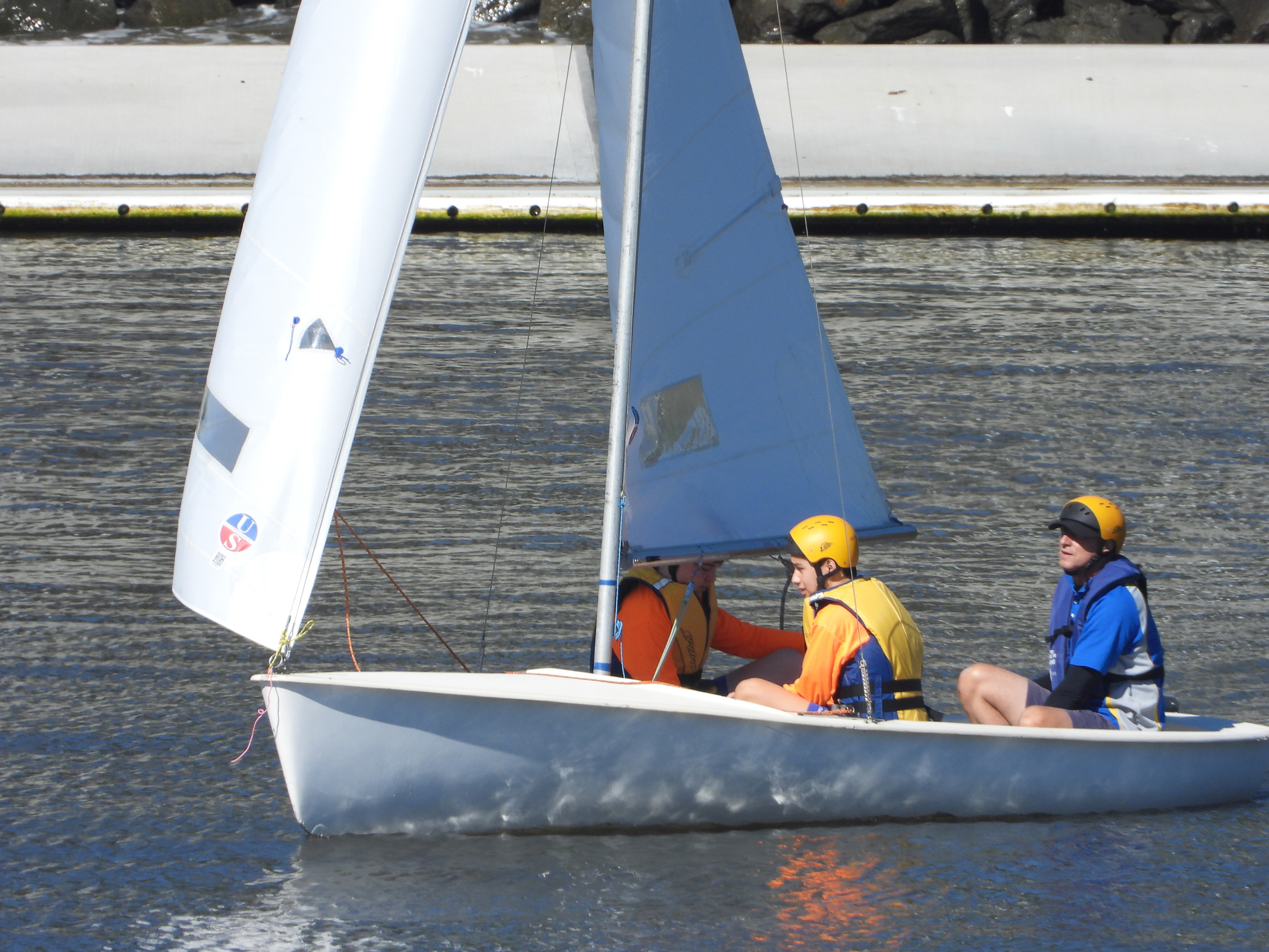 Budding Yachties  on the Humbug ~ 15 May 2021