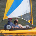 “Hobie & ‘Rover’ as crew” on the Humbug ~ 16 May 2021