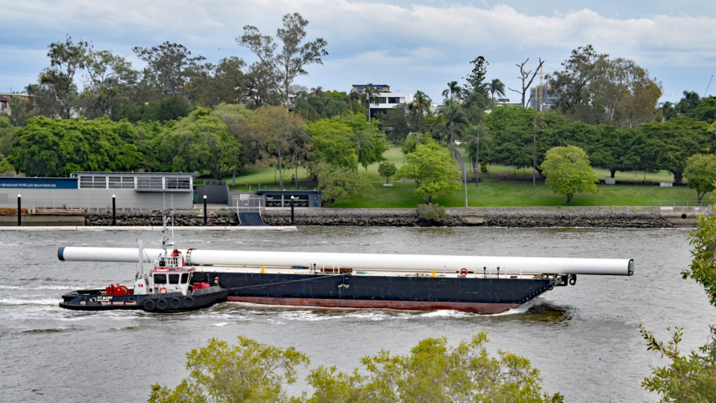 PT MARY & some ‘long bits’ for bridge ~ 17 Nov 2021