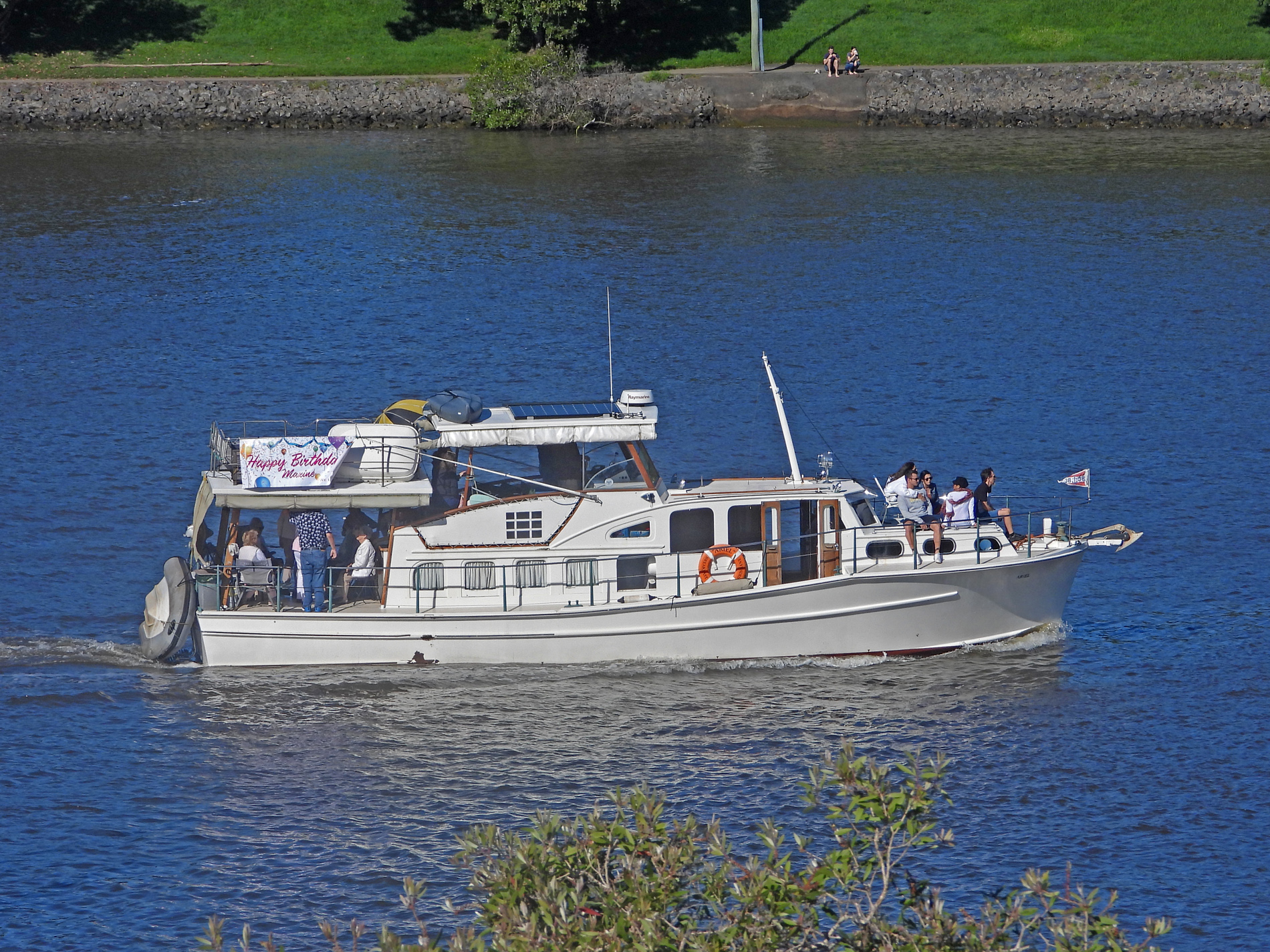 Maxine’s Birthday on BCBC’s ‘Ariel’ ~ 29 May 2022