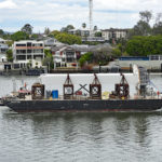 MARY & MORTON with part of Kangaroo Pt Bridge Pier ~ 25 Sept 2025