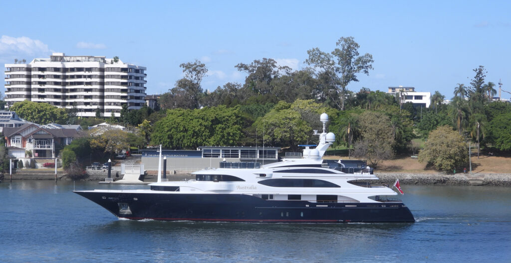 Australia a 56m Benetti originally Ulysses built 2012